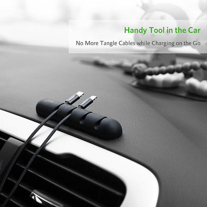 UGREEN Cable Organizer (2pcs/pack) - Black (30762) | Auzzi Store