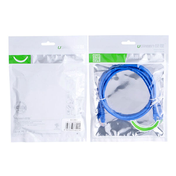UGREEN Cat6 UTP blue color 26AWG CCA LAN Cable 1M (11201) | Auzzi Store