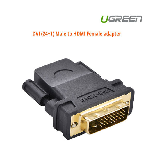 UGREEN DVI (24+1) Male to HDMI Female adapter (20124) | Auzzi Store