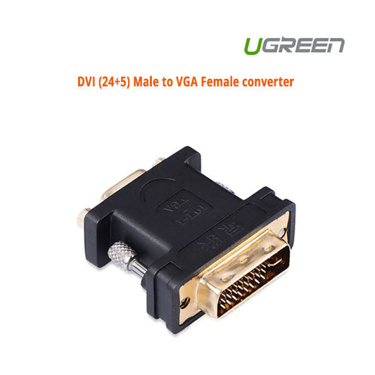UGREEN DVI (24+5) Male to VGA Female converter (20122) | Auzzi Store