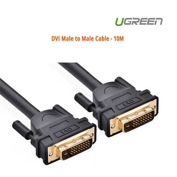 UGREEN DVI Male to Male Cable 10M (11609) | Auzzi Store