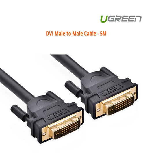 UGREEN DVI Male to Male Cable 5M (11608) | Auzzi Store
