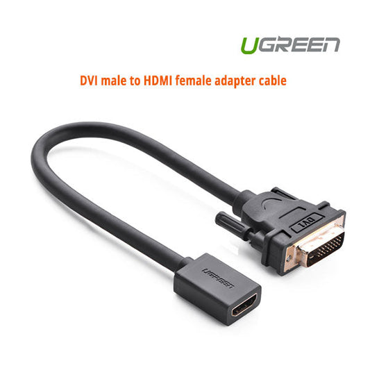 UGREEN DVI male to HDMI female adapter cable (20118) | Auzzi Store