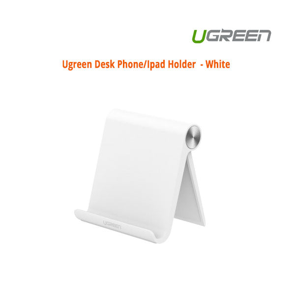 UGREEN Desk Phone/iPad Holder - White (30285) | Auzzi Store