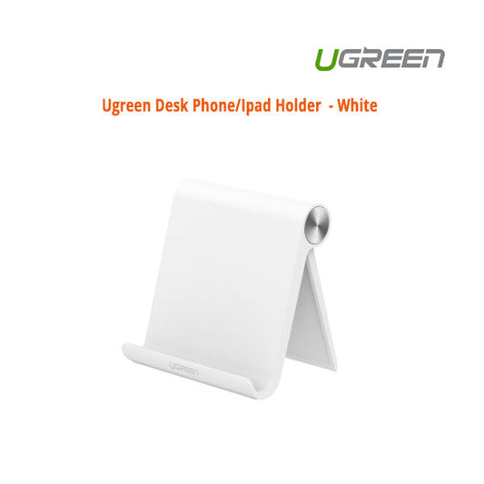 UGREEN Desk Phone/iPad Holder - White (30285) | Auzzi Store