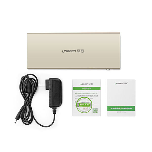 UGREEN HDMI 1 x 4 Amplifier Splitter Zinc Alloy (40277) | Auzzi Store