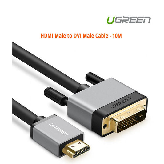 UGREEN HDMI Male to DVI Male Cable 10M (20891) | Auzzi Store