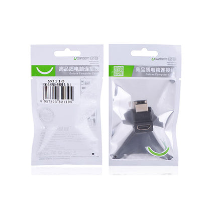 UGREEN HDMI female to female adapter (90 Degree Up) (20110) | Auzzi Store