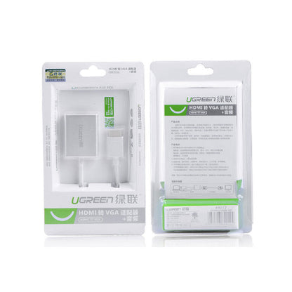 UGREEN HDMI to VGA & 3.5MM Audio / Mirco USB converter (40212) | Auzzi Store