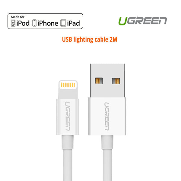 UGREEN Lighting to USB cable 2M (20730) | Auzzi Store