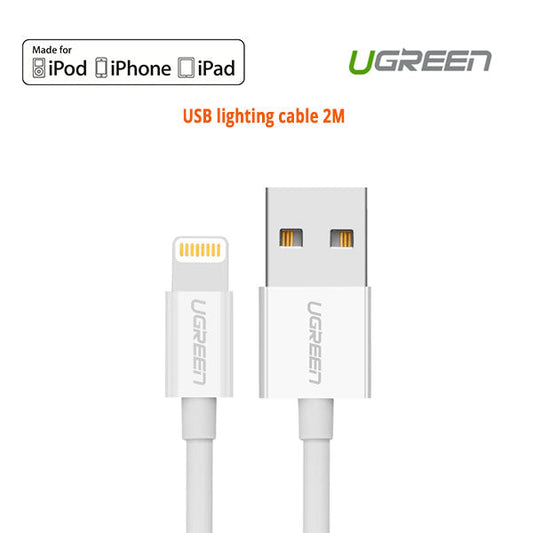 UGREEN Lighting to USB cable 2M (20730) | Auzzi Store