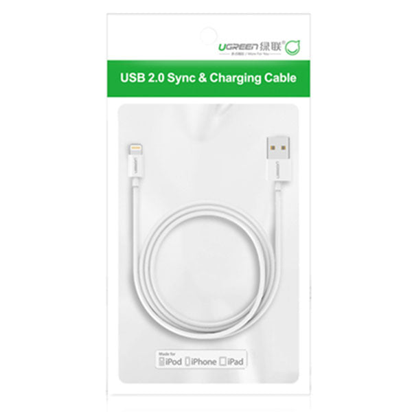 UGREEN Lighting to USB cable 2M (20730) | Auzzi Store