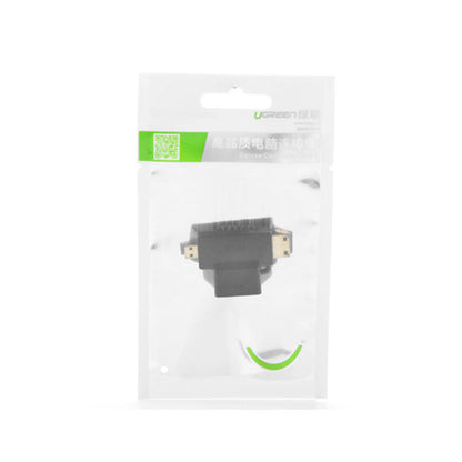 UGREEN Micro HDMI + Mini HDMI Male to HDMI Female Adapter (20144) | Auzzi Store