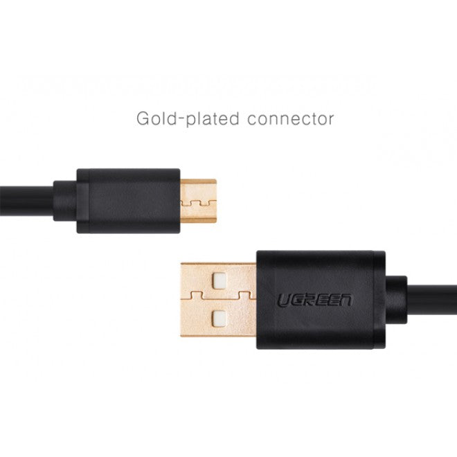 UGREEN Micro-USB male to USB male cable gold-plated 1M (10836) | Auzzi Store