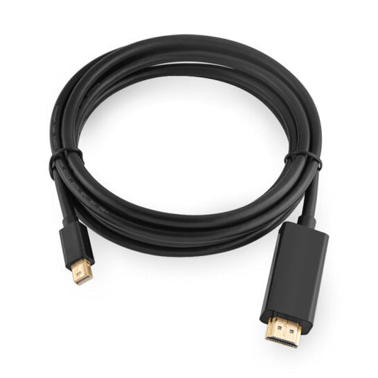 UGREEN Mini DP Male to HDMI Cable Black Support 4K 1.5M (20848) | Auzzi Store