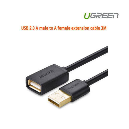 UGREEN USB 2.0 A male to A female extension cable 3M (10317) | Auzzi Store