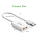 UGREEN USB 2.0 External 3.5mm Sound Card Adapter (30143) | Auzzi Store