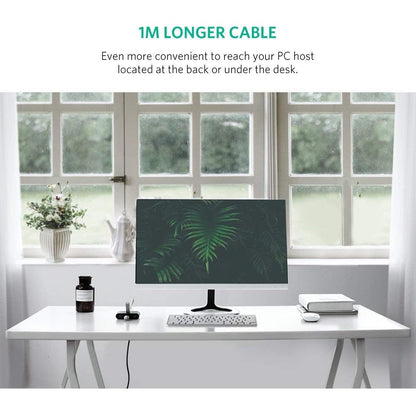 UGREEN USB 3.0 4 Ports Hub Black 50CM (20290) | Auzzi Store