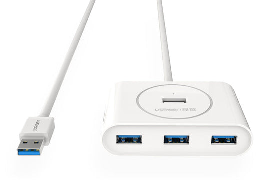 UGREEN USB 3.0 4 Ports Hub White 1M (20283) | Auzzi Store