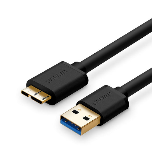 UGREEN USB 3.0 A Male to Micro USB 3.0 Male Cable - Black 2M (10843) | Auzzi Store
