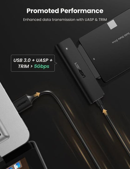 UGREEN USB-A to 2.5-Inch SATA Converter 50cm 70609 | Auzzi Store