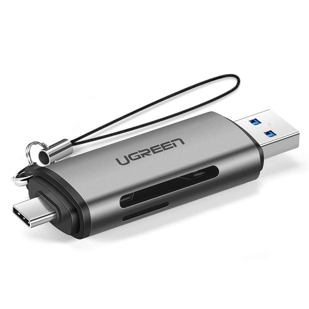 UGREEN USB-C +USB 3.0 TF/SD Card Reader 50706 | Auzzi Store