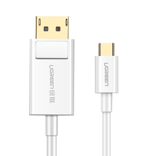 UGREEN USB Type C to DP Cable 1.5m (White) 40420 | Auzzi Store