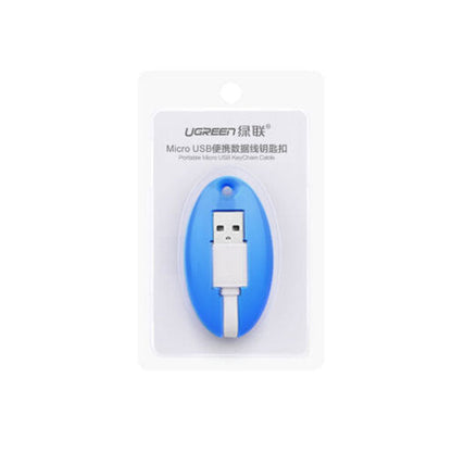 UGREEN USB to Micro USB Key Chain Cable - Blue (30309) | Auzzi Store