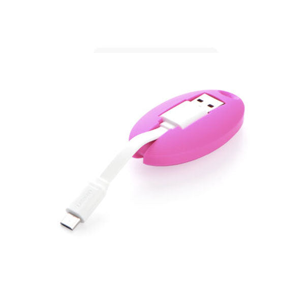 UGREEN USB to Micro USB Key Chain Cable - Pink (30310) | Auzzi Store