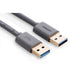 UGREEN USB3.0 A male to A male cable 1M Black (10370) | Auzzi Store