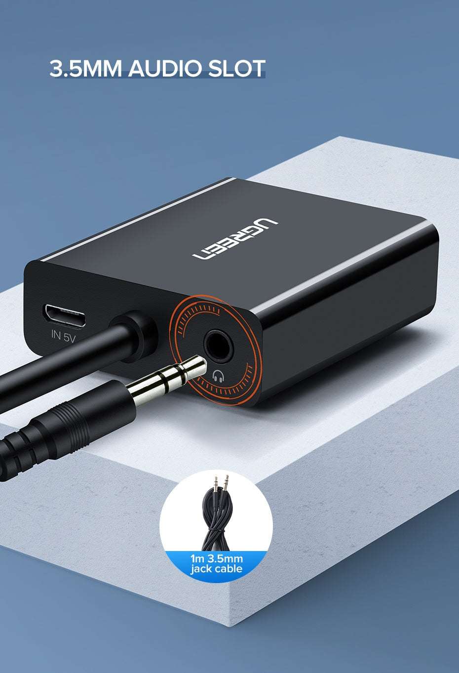 UGREEN VGA to HDMI Converter BLACK 60814 | Auzzi Store