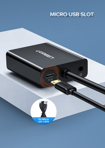 UGREEN VGA to HDMI Converter BLACK 60814 | Auzzi Store