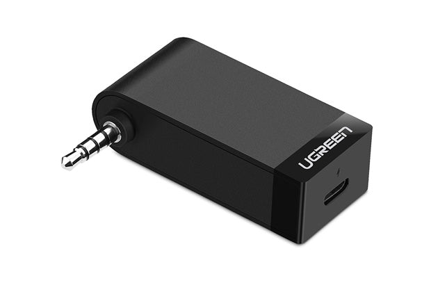 UGREEN Wireless Bluetooth 4.1 Music Audio Receiver Adapter with Mic & Batery - black (30348) | Auzzi Store
