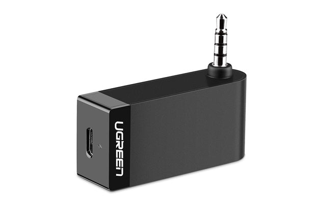 UGREEN Wireless Bluetooth 4.1 Music Audio Receiver Adapter with Mic & Batery - black (30348) | Auzzi Store