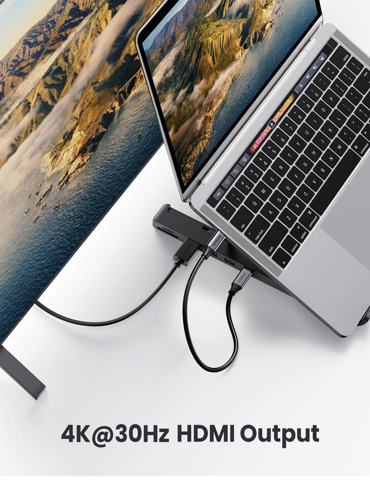 UGREEN X-Kit Laptop Stand Docking Station (80551) | Auzzi Store