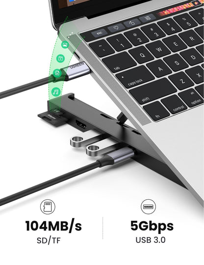 UGREEN X-Kit Laptop Stand Docking Station (80551) | Auzzi Store