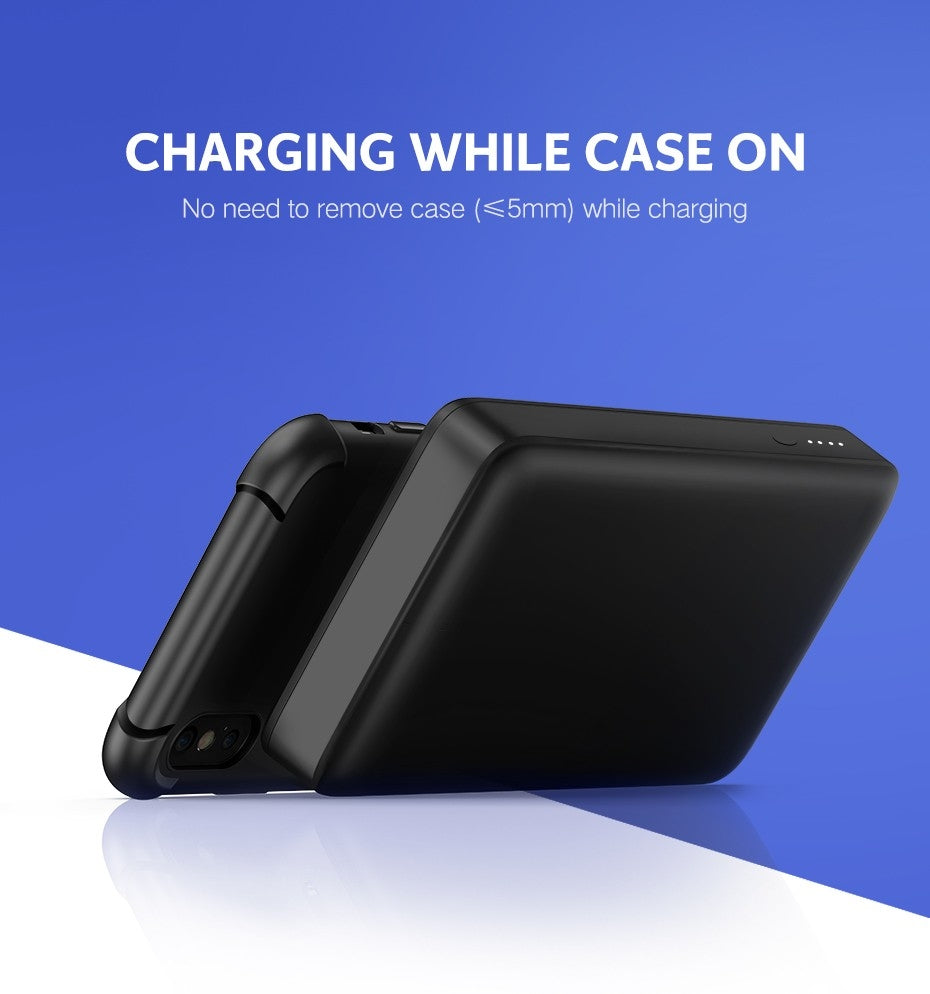 UGreen 10000mAh  Power bank  with 10W QI Wireless Charging Pad - Black 50578 | Auzzi Store