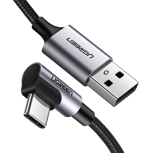UGreen Angled USB Type-C to USB 2.0A Cable 2.0m 50942 | Auzzi Store