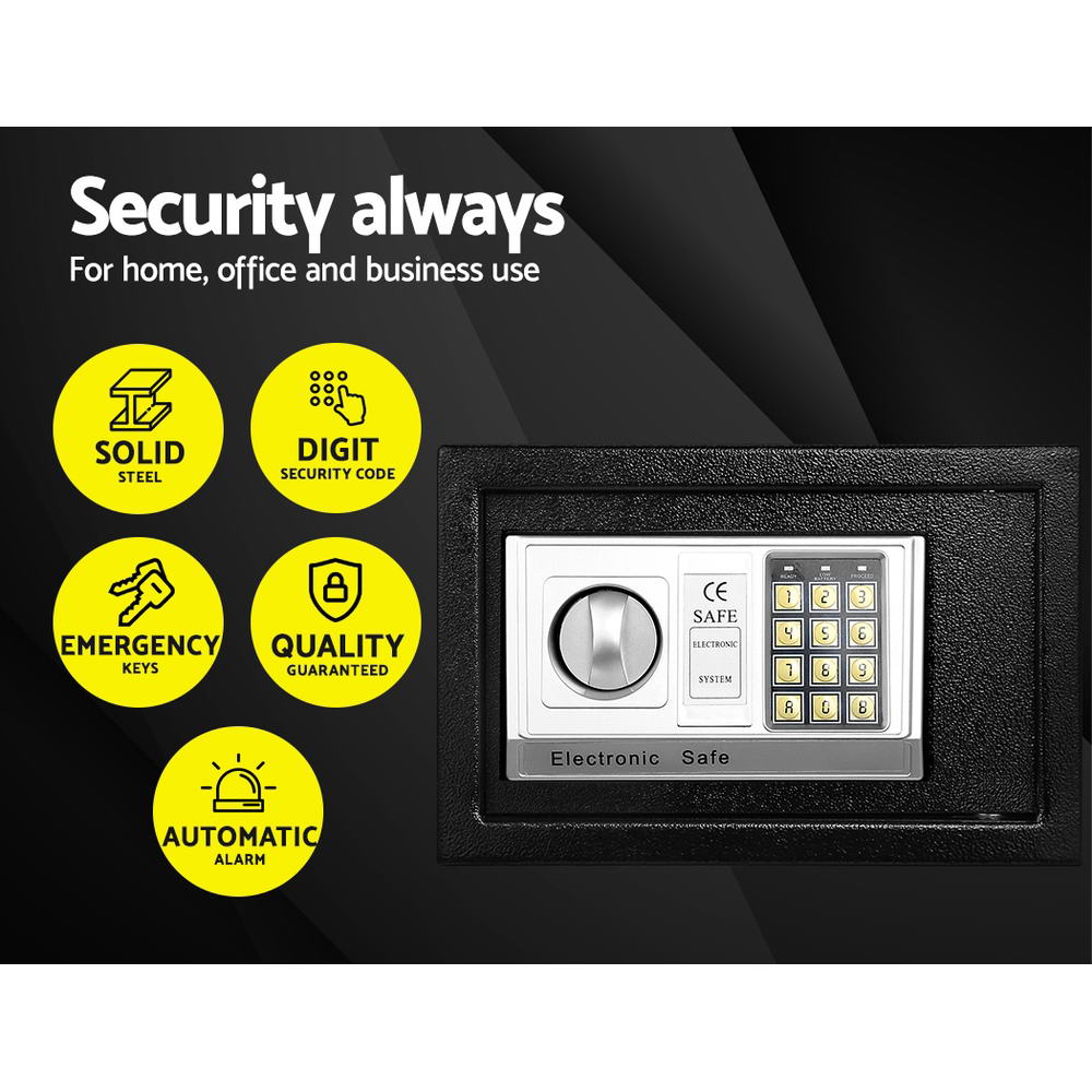 UL-TECH Electronic Safe Digital Security Box 8.5L | Auzzi Store