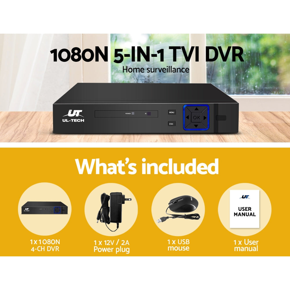 UL Tech 8 Channel CCTV Security Video Recorder | Auzzi Store