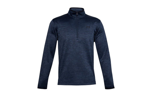 Under Armour Men's Armour Fleece 1/2 Zip Pullover Sweatshirt (Academy/Black, Size 2XL)