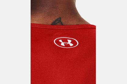 Under Armour Men's Tech 2.0 Signature Tank (Radiant Red/White)