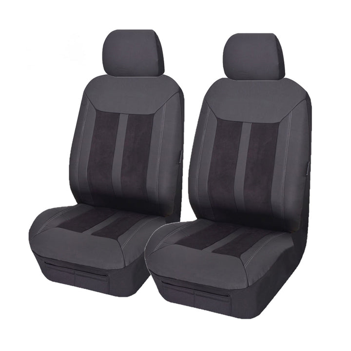 UNIVERSAL FRONT SEAT COVERS  SIZE 30/35 BLACK FURY | Auzzi Store