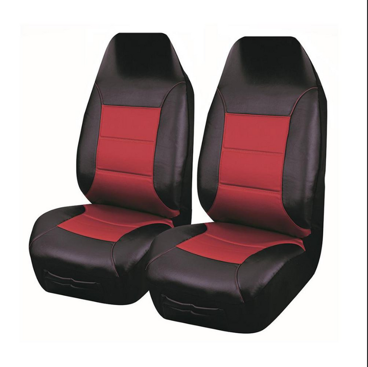 UNIVERSAL FRONT SEAT COVERS  SIZE 60/25 RED EL TORO SERIES II | Auzzi Store