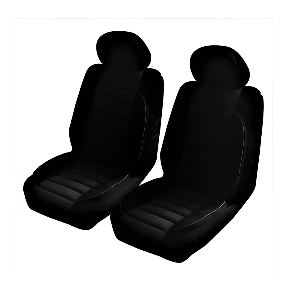 Universal Comfort Plus Front Seat Covers Size 30/35 | Black | Auzzi Store