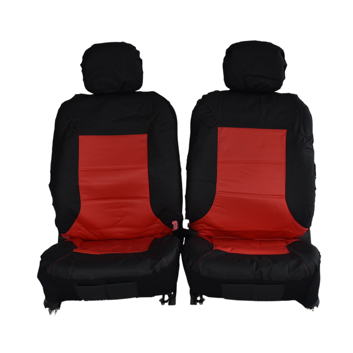 Universal El Toro Series Ii Front Seat Covers Size 30/35 | Black/Red | Auzzi Store