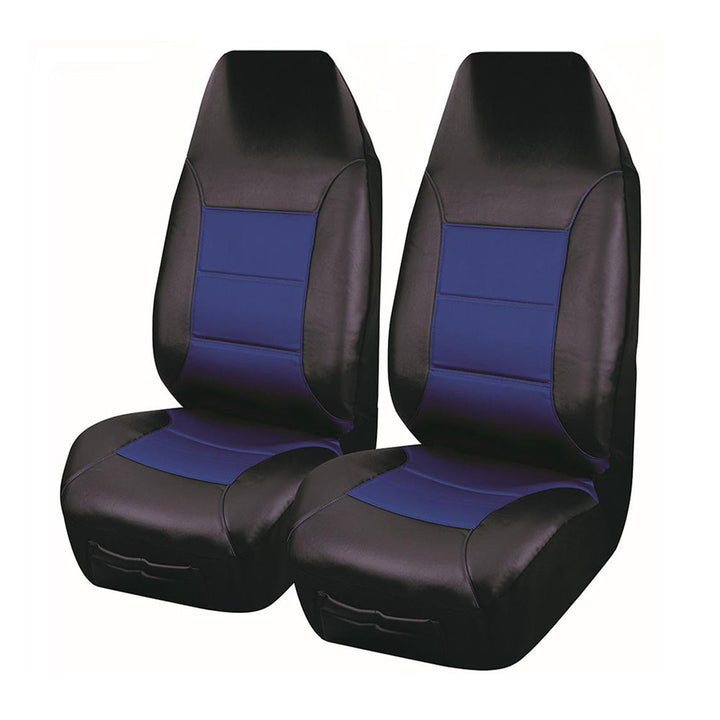 Universal El Toro Series Ii Front Seat Covers Size 60/25 | Black/Blue | Auzzi Store