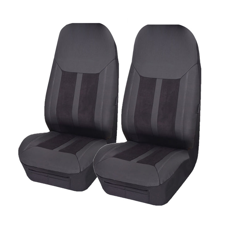 Universal Fury Front Seat Covers Size 60/25 | Black | Auzzi Store