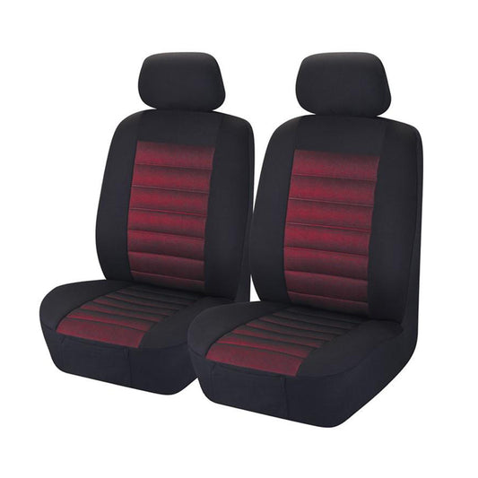 Universal Opulence Front Seat Covers Size 30/35 | Red | Auzzi Store
