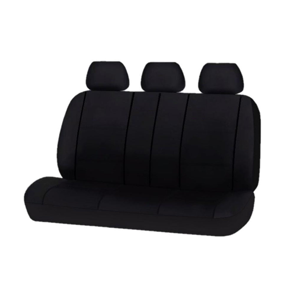 Universal Platinum Rear Seat Covers Size 06/08S | Black | Auzzi Store